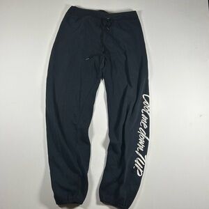 Vintage 80s 7up Soda Bassett Walker Men's L Sweatpants Joggers Black VERY RARE